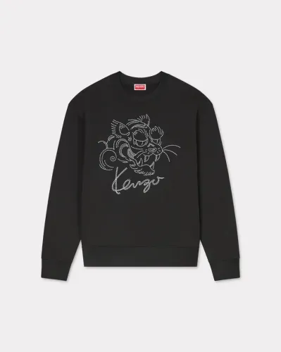 'KENZO Star Tiger' embroidered sweatshirt 