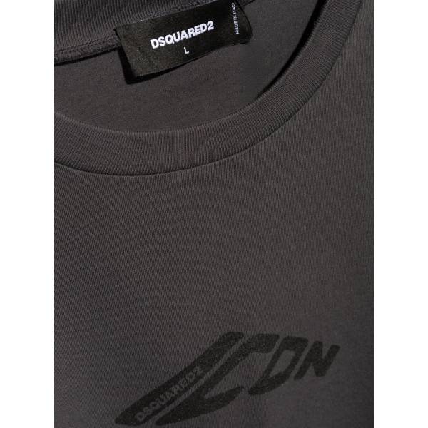 DSQUARED2 Icon Drop-Shoulder Cotton T-Shirt