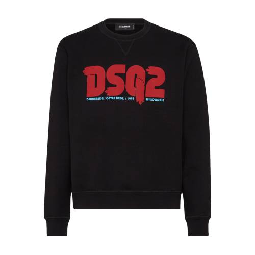 DSQUARED2 Black Sweatshirt with Logo