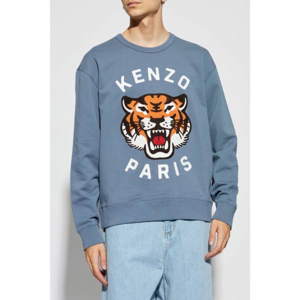 KENZO Lucky Tiger Embroidered Sweatshirt