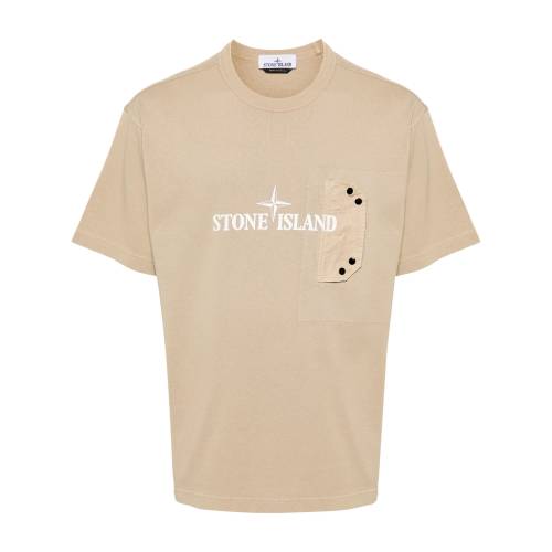 Stone Island Logo-Print T-Shirt