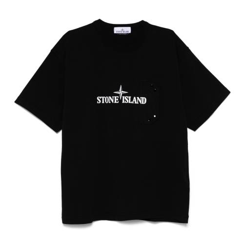 Stone Island Logo-Print T-Shirt