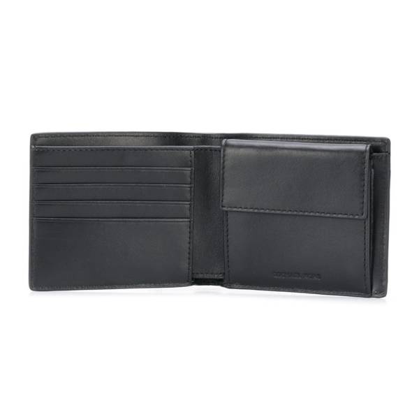 Michael Kors Greyson Pebbled Billfold Wallet