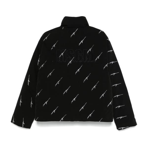 MSGM Logo-Print Jacket