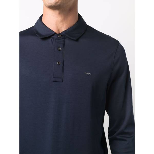 Michael Kors Embroidered-Logo Polo Shirt