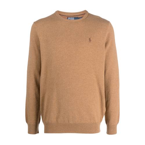 Polo Ralph Lauren Polo-Pony-Embroidered Wool Jumper