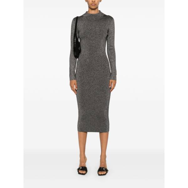 Michael Kors Lamé Midi Dress