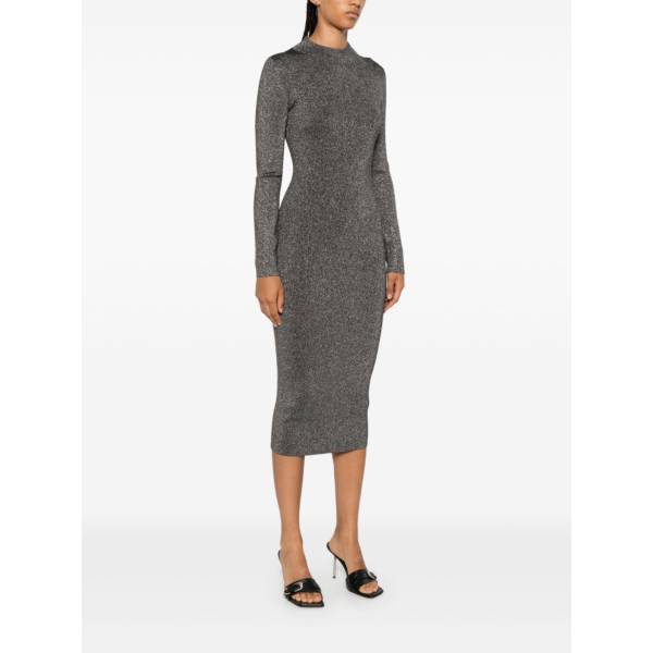 Michael Kors Lamé Midi Dress