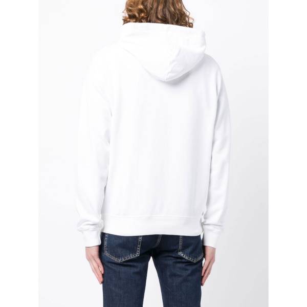 DSQUARED2 Logo-Print Cotton Hoodie