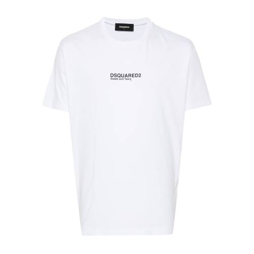 DSQUARED2 Logo-Print Cotton T-Shirt