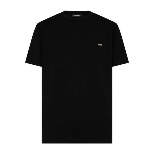 DSQUARED2 Logo-Plaque Cotton T-Shirt