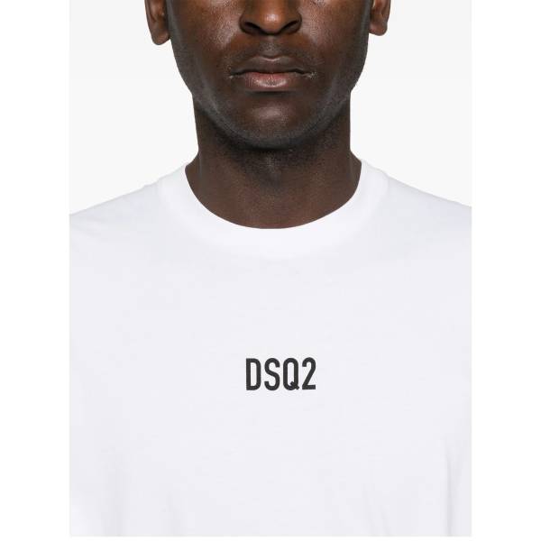 DSQUARED2 Logo-Print Cotton T-Shirt