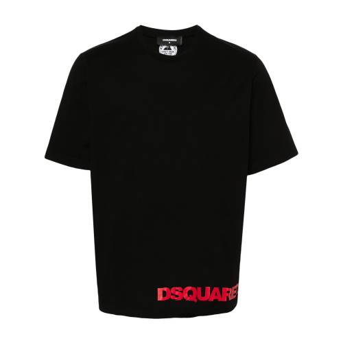 DSQUARED2 Logo-Print Cotton T-Shirt