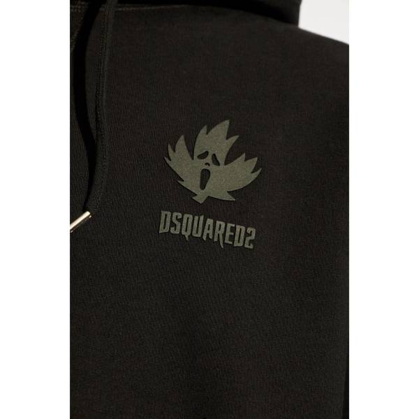 DSQUARED2 logo-print hoodie