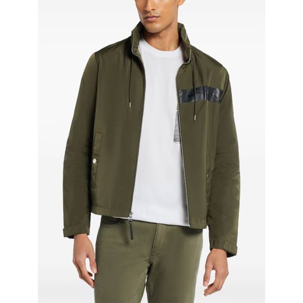 Michael Kors Logo-Debossed Hooded Jacket