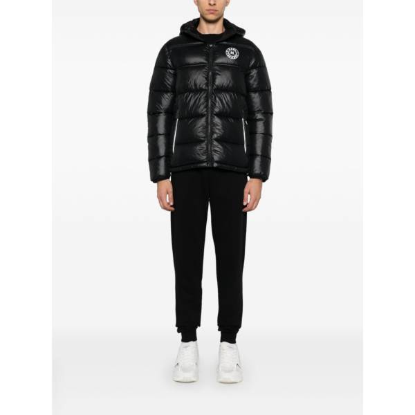 Karl Lagerfeld Logo-Print Puffer Jacket