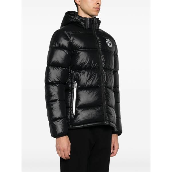 Karl Lagerfeld Logo-Print Puffer Jacket