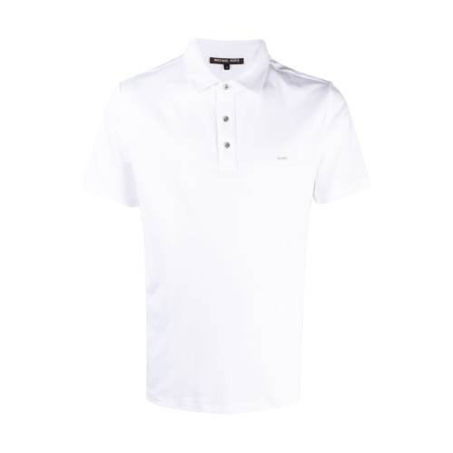 Michael Kors Embroidered-Logo Polo Shirts