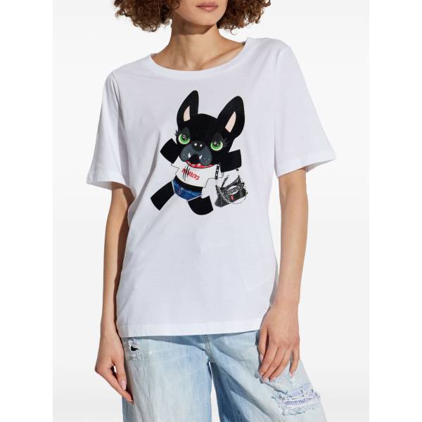 DSQUARED2 Dog Print T-Shirt