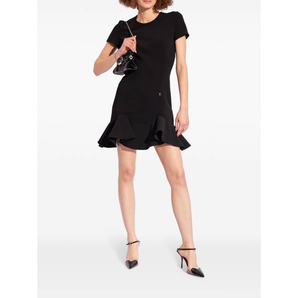 DSQUARED2 Ruffled-Hem Mini Dress