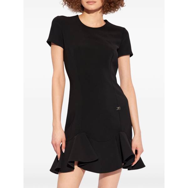 DSQUARED2 Ruffled-Hem Mini Dress