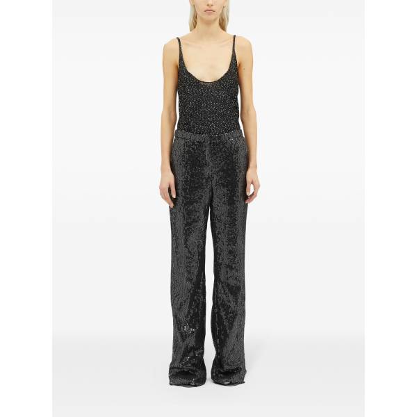 MSGM Sequin-Embellished Trousers