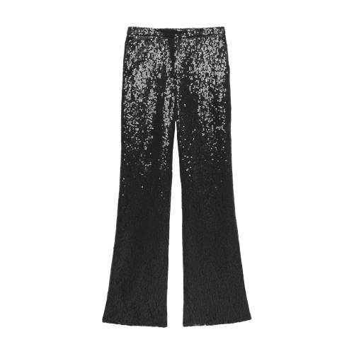 MSGM Sequin-Embellished Trousers