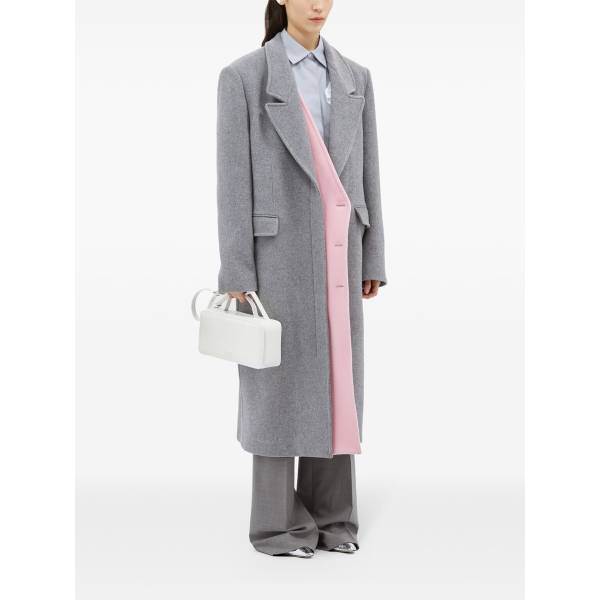 MSGM Panelled Double-Breasted Coat