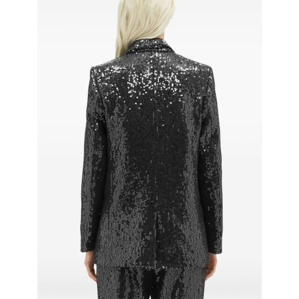 MSGM Sequin-Embellished Single-Breasted Blazer