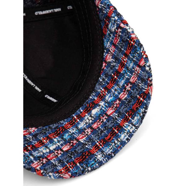 Karl Lagerfeld Tweed Cap