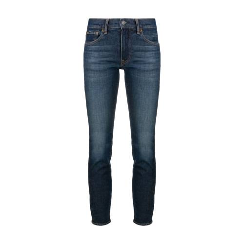 Polo Ralph Lauren Mid-Rise Cropped Jeans