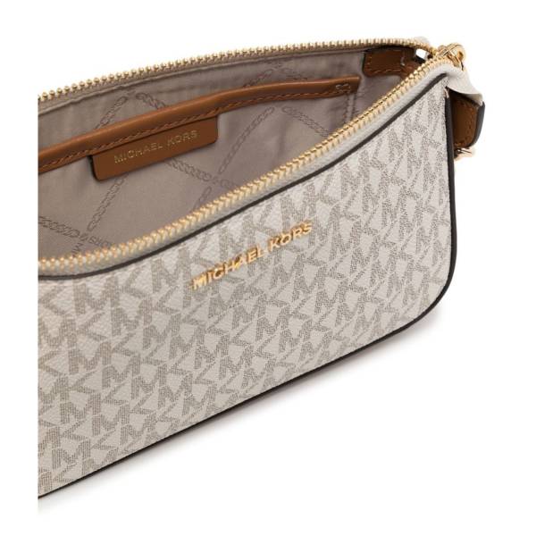 Michael Kors Jet Set Leather Pouchette