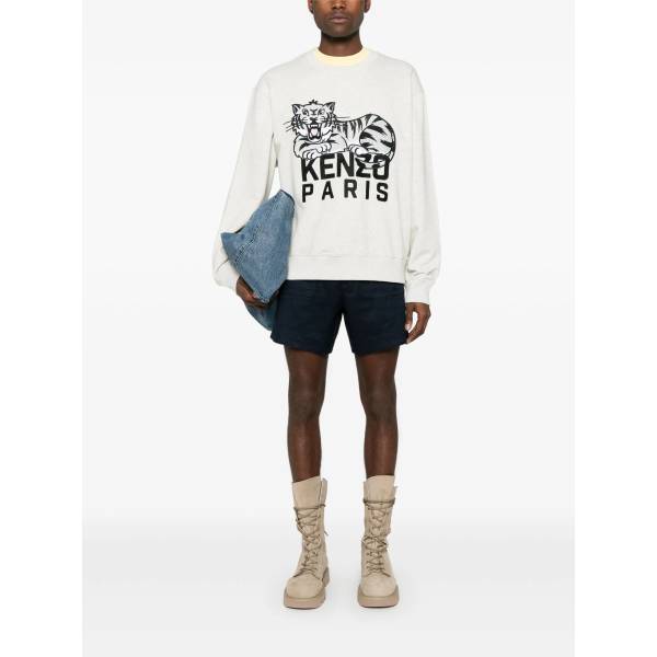 KENZO Happy Tiger Embroidered Sweatshirt