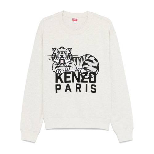 KENZO Happy Tiger Embroidered Sweatshirt