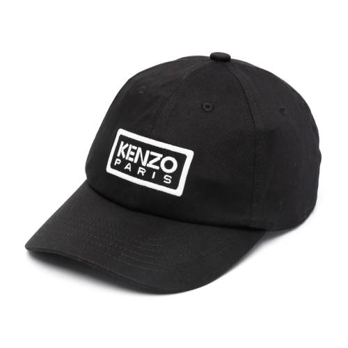 KENZO Logo-Embroidered Cap