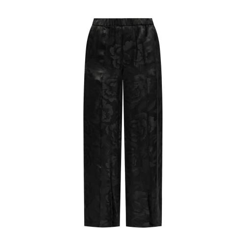 KENZO Silk-Blend Straight Pants
