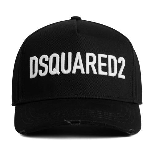 DSQUARED2 Logo-Embroidered Cotton Cap