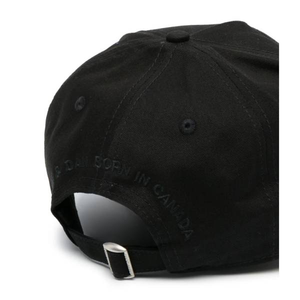 DSQUARED2 Embroidered-Logo Patch Baseball Cap