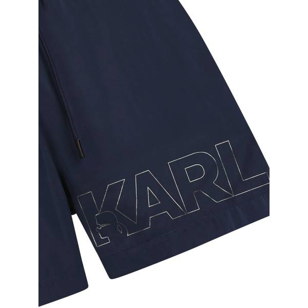 Karl Lagerfeld Logo Swim Shorts