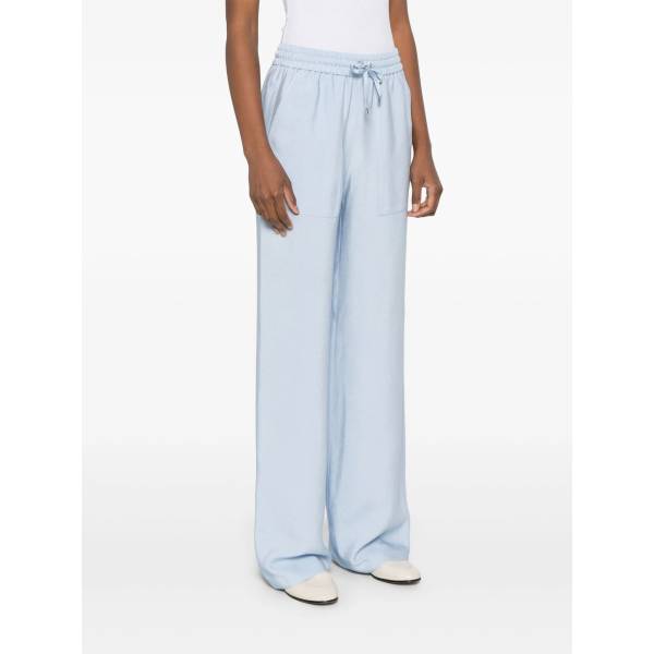 BOSS Wide-Leg Twill Trousers