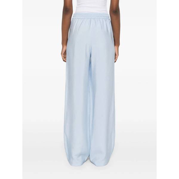 BOSS Wide-Leg Twill Trousers