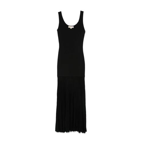 Michael Kors Semi-Sheer Panelling Maxi Dress