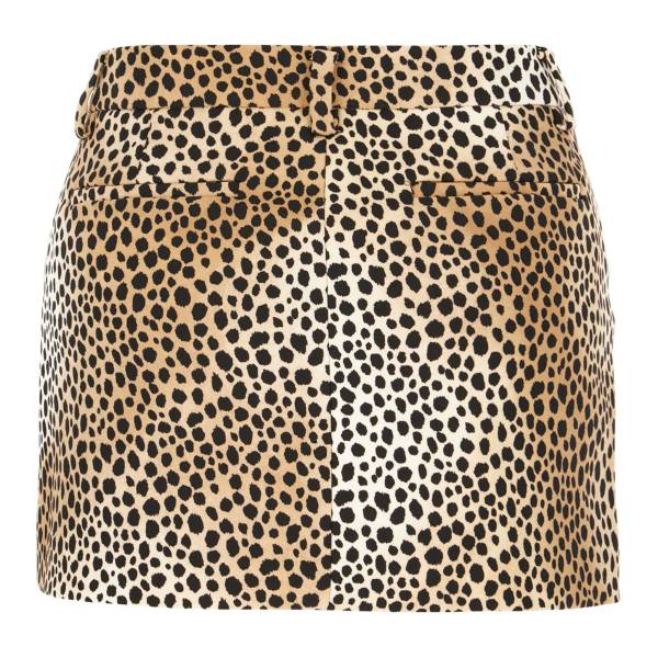 Michael Michael Kors Leopard-Print Skirt