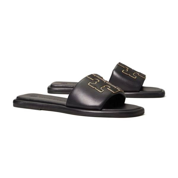 Tory Burch Double T Sport Slides