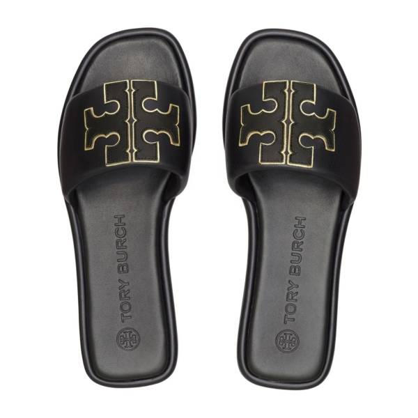 Tory Burch Double T Sport Slides