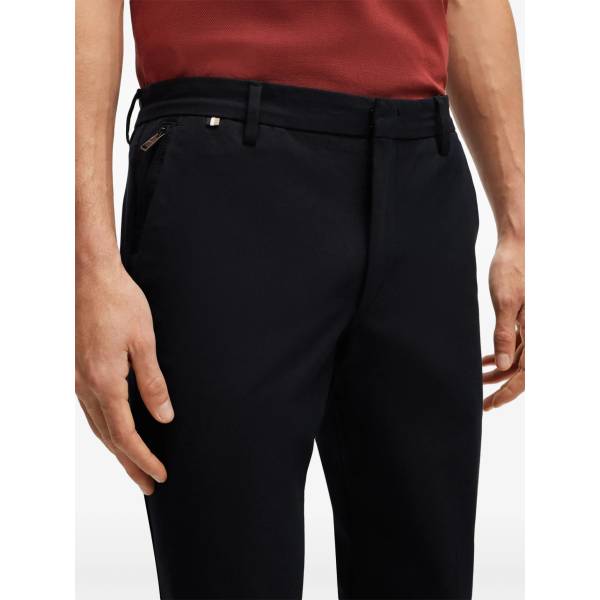 Boss Mid-Rise Slim-Fit Trousers