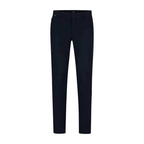 Boss Mid-Rise Slim-Fit Trousers