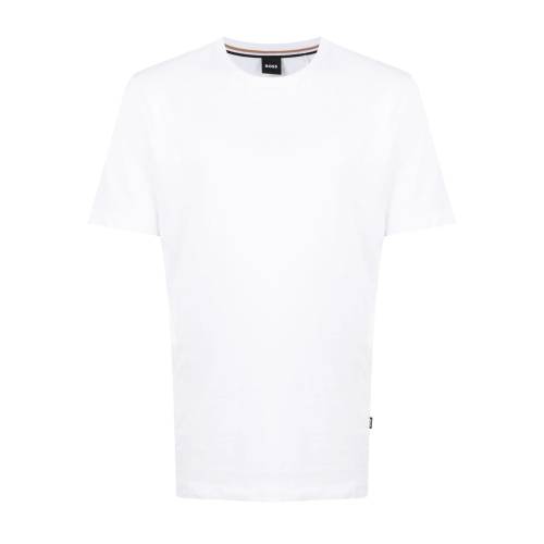 Boss Logo-Print Cotton T-Shirt