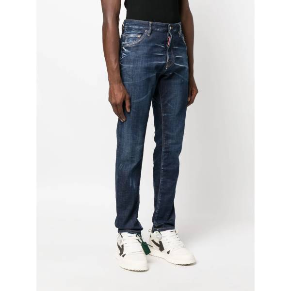 DSQUARED2 Slim-Cut Stretch-Cotton Jeans