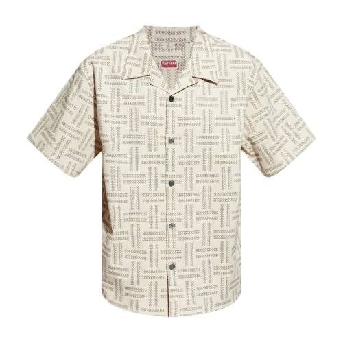 KENZO Weave Hawaiian Shirt